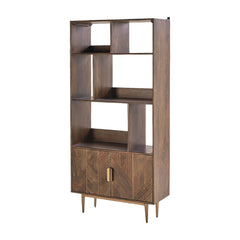 Edra  Dark Mango Wood Storage Bookcase