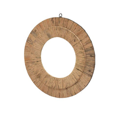 Reclaimed Wood Mirror Frame - Vintage Wall Mirror in Natural Finish