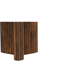 Paulsynn Solid Wood Side Table