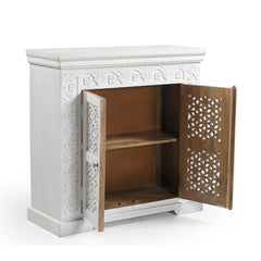 Diabelli 2-Door Carved Cabinet