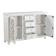 Lowell Louisa White Geometric Chest