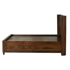Reed Mango Wood King Storage Bed