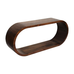 Modern Curve Mango Wood Console Table