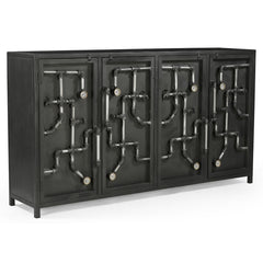 Reimann 4-Door Industrial Sideboard