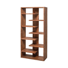 Live Edge Sheesham Wood Designer Book Rack