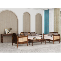 Amer Sofa Single Seater – A Colonial Charm in Solid Wood