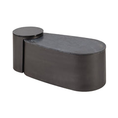Simeon Metal & Marble Nesting Coffee Table Set