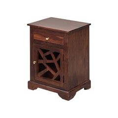 Blue City Sheesham Wood Night Stand