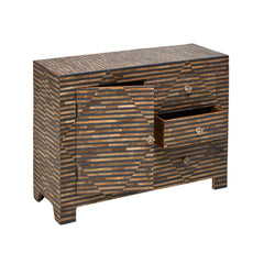 Modern Mosaic Inlaid Sideboard