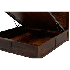 Amer Sheesham Wood Bed with Hydraulic Storage