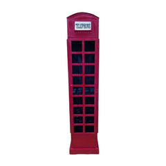 Cheshire Mango Wood Telephone Booth Bar Cabinet