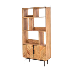 Edra Light Mango Wood Storage Bookcase