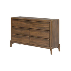 Skylan Mango Wood 6-Drawer Dresser