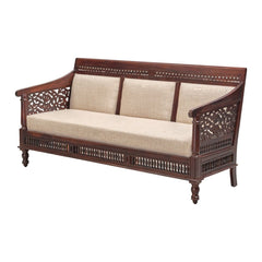 Lata 3 Seater Sheesham Wood Sofa