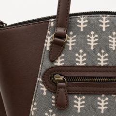 The Espresso Pines Medium Tote