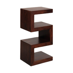 Henry Sheesham Wood Shelving Table