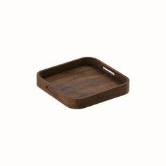 Tiyu Square Solid Mango Wood Tray - Small