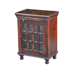 Monsoon Dark Sheesham Wood Small Cabinet