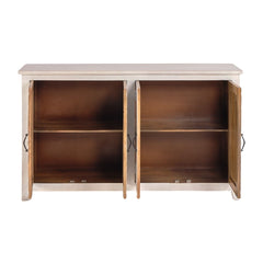 Carved Lace 4-Door Sideboard