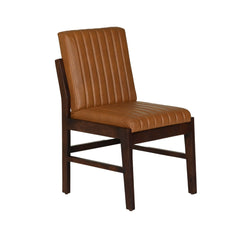 Wrenna Upholstered Leather Dining Chair