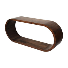 Modern Curve Mango Wood Console Table