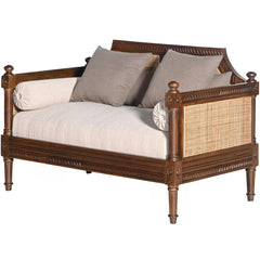 Amer Sofa Two Seater – A Colonial Charm in Solid Wood