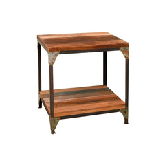 Monk Industrial Lamp Table