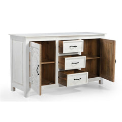 Carved Lace Solid Wood Sideboard