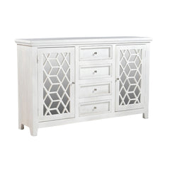 Lowell Louisa White Geometric Chest