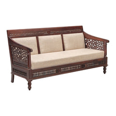 Lata 3 Seater Sheesham Wood Sofa