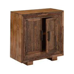 Uptown Rustic Framed Mango Wood Cabinet