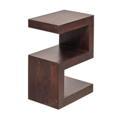 Henry Sheesham Wood Z-Shaped Side Table