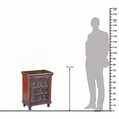 Monsoon Dark Sheesham Wood Small Cabinet