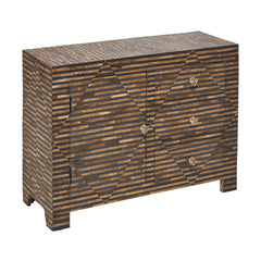 Modern Mosaic Inlaid Sideboard