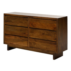 Conall 6-Drawer Dresser in Solid Mango Wood