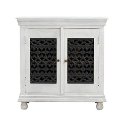 Guru Handcrafted 2-Door Jail-Style Server Cabinet