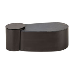 Simeon Metal & Marble Nesting Coffee Table Set