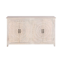 Carved Lace 4-Door Sideboard
