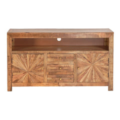 The Cayley Geometric 3-Drawer Media Sideboard