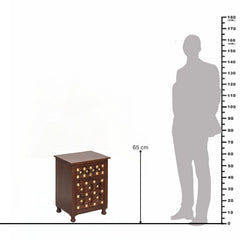 Haveli Sheesham Wood Night Stand