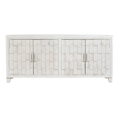 Alabaster Mosaic 4 Door Sideboard
