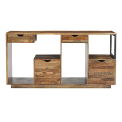Cubist 4-Drawer Console Table