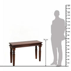 Lata Sheesham Wood Hand-Carved Console Table