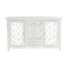 Lowell Louisa White Geometric Chest