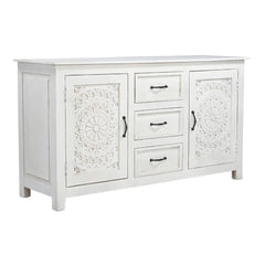 Carved Lace Solid Wood Sideboard