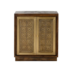 Kittur Mango Wood Shoe Cabinet