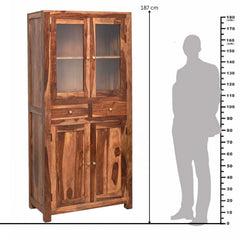 Subbulakshmi Sheesham Wood Cabinet