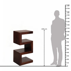 Henry Sheesham Wood Shelving Table
