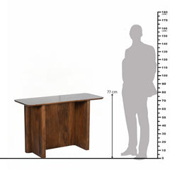 Paulsynn Solid Wood Console Table