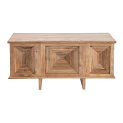 Patwin Carved Mango Wood Writing Desk